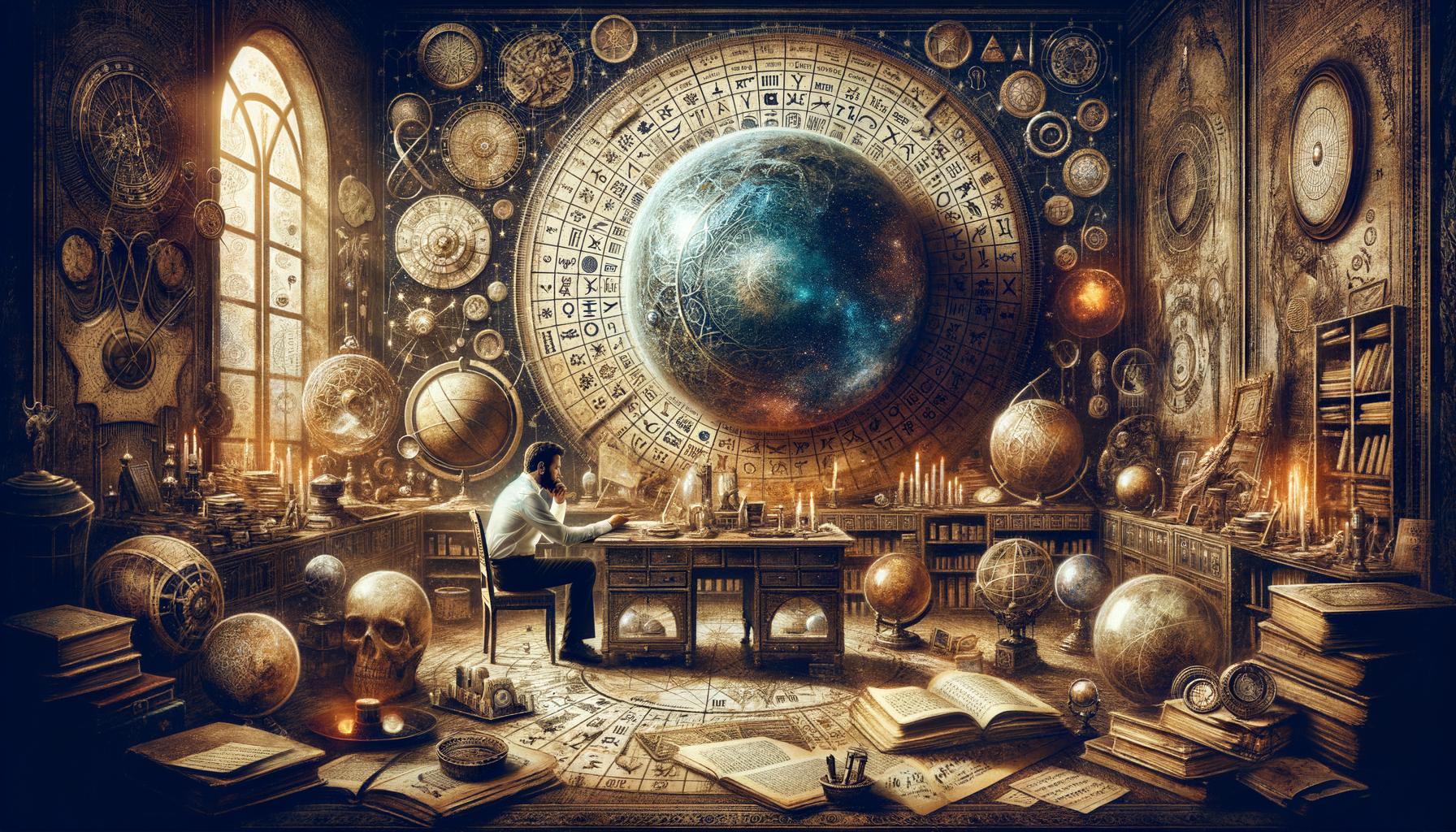 Scopri l'astrologia esoterica: segreti e misteri degli astri in un testo illuminante