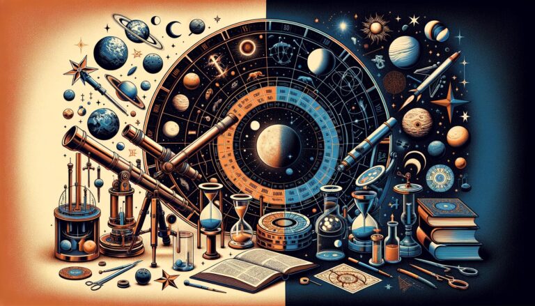 Scopri la differenza tra astronomia e astrologia: approfondisci la realtà scientifica e la pratica divinatoria
