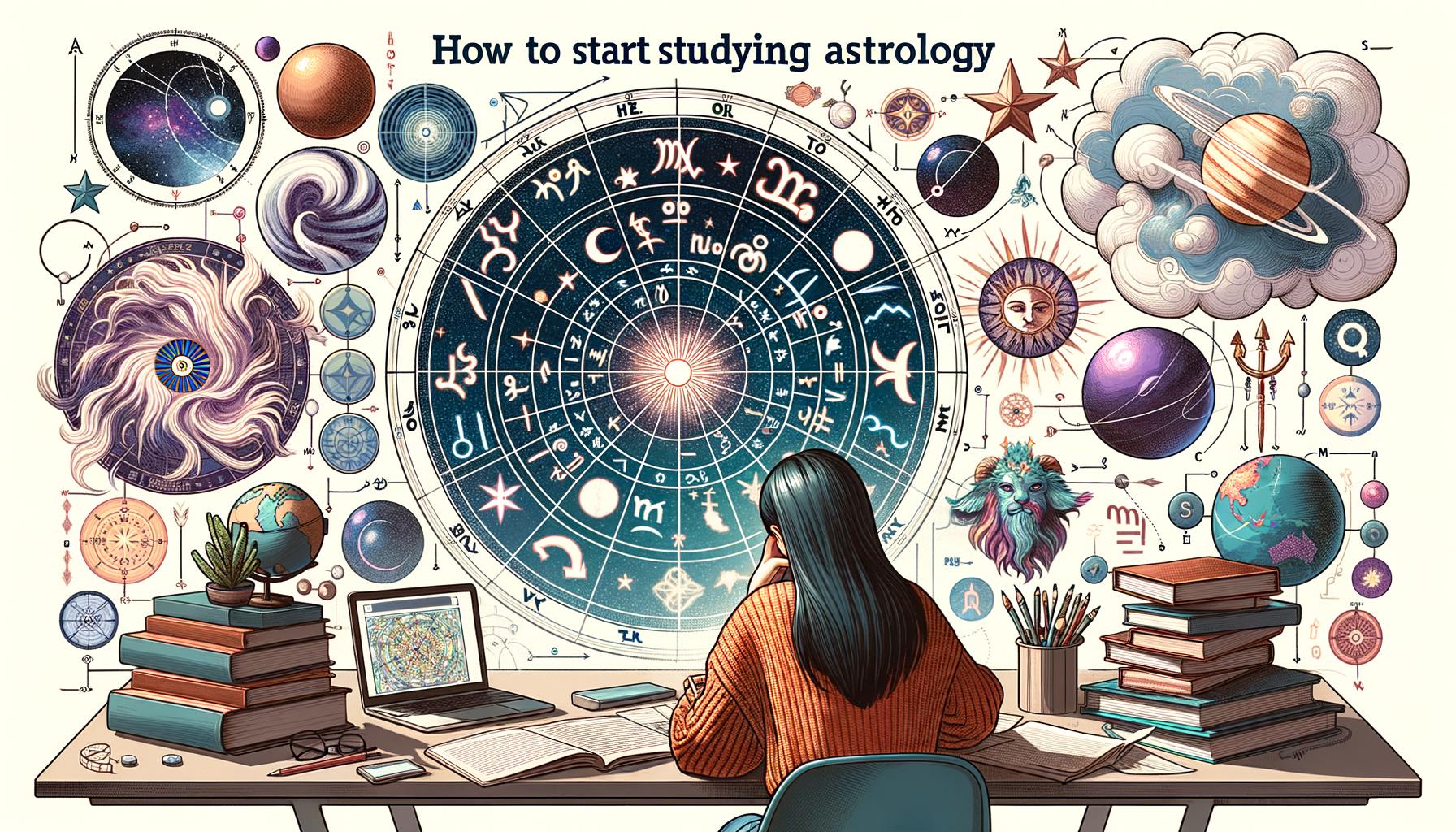 Come Iniziare a Studiare l'Astrologia 1 Come iniziare a studiare l'astrologia: consigli per neofiti