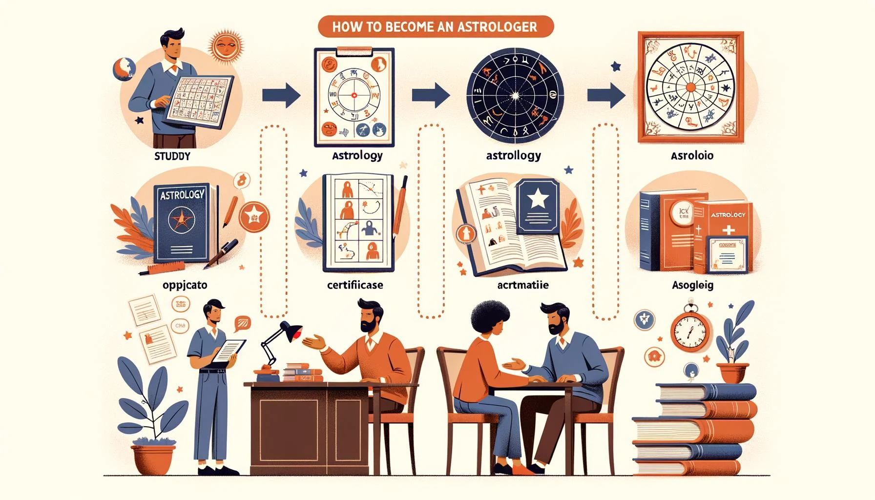 Impara come si fa a lavorare come astrologo in modo efficace e professionale