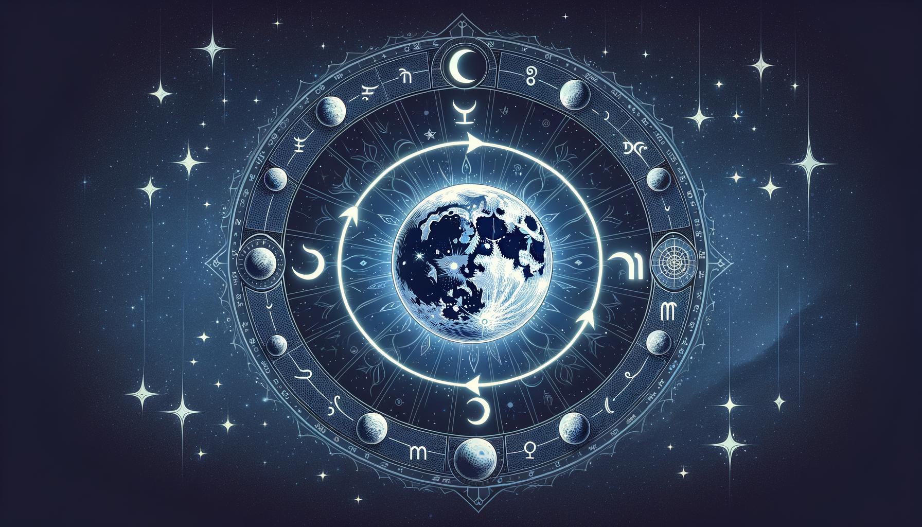 La Luna progressiva in astrologia indica l'evoluzione interiore.