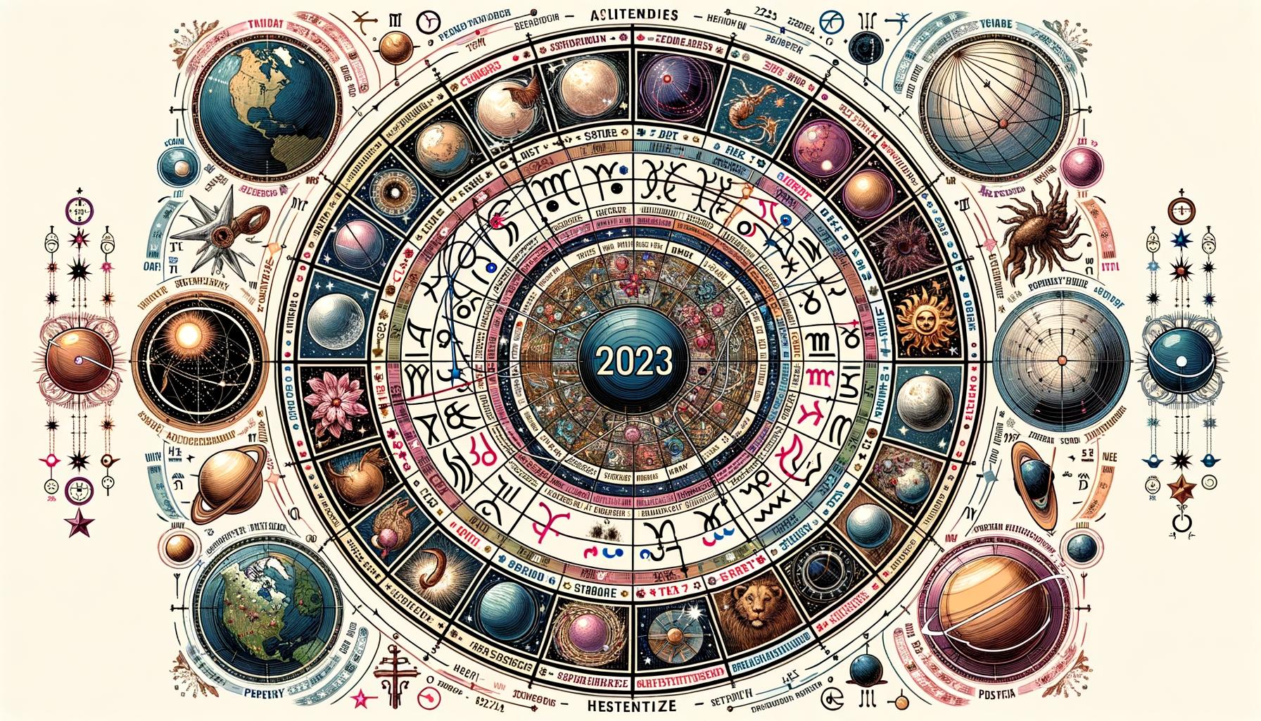 Effemeridi Astrologiche 2023 1 Scopri le influenze astrali del 2023 con le Effemeridi Astrologiche: previsioni giornaliere, mensili e annuali
