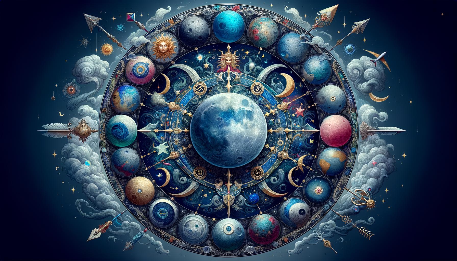 Scopri le previsioni astrologiche di oggi con la luna astrologica oggi