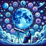 Scopri il fascino della Luna Blu e il suo significato astrologico