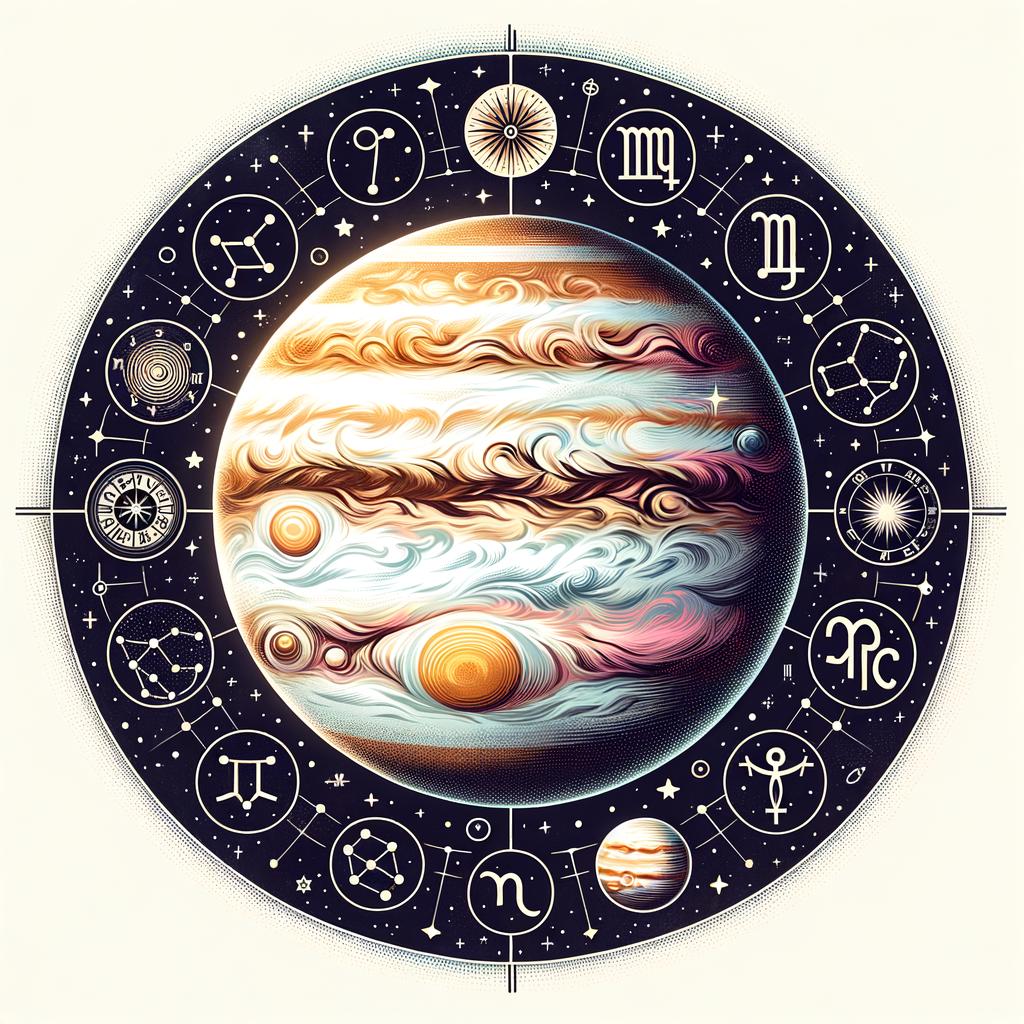 Astrologia Giove 1 Scopri l'influenza positiva di Giove sull'astrologia e la sua importanza nell'interpretazione dei segni zodiacali