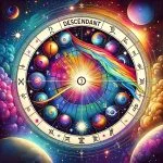 Cosa È Il Discendente in Astrologia il punto finale dell'asse orizzontale dei segni zodiacali