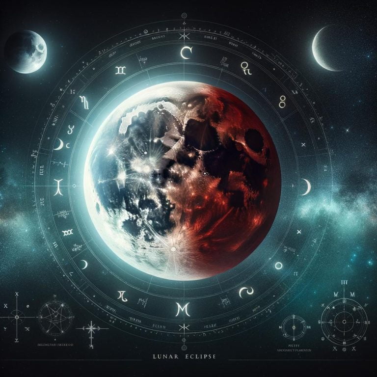 Scopri le influenze dell'eclissi lunare sull'astrologia