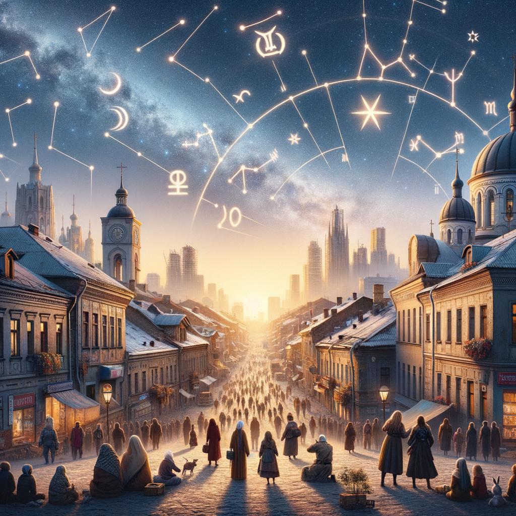 previsioni astrologiche rivelano un futuro di pace e prosperità