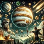 Pianeta dell'espansione e della prosperità, simbolo di opportunità e saggezza in astrologia