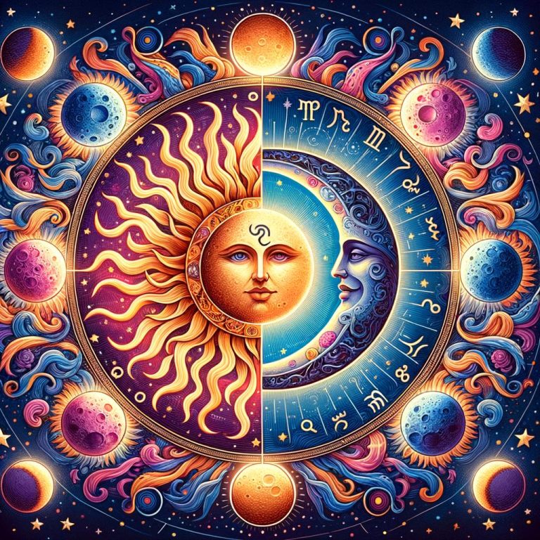 Lo Sono Il Sole E La Luna Secondo l'Astrologia 2 Il Sole e la Luna influenzano l'astrologia