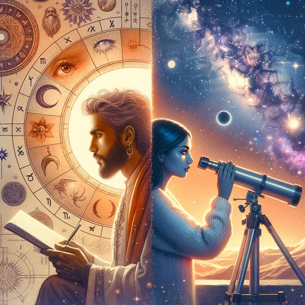 la prima si basa sulla posizione dei pianeti, la seconda studia gli astri