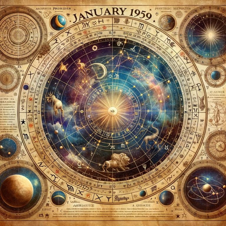 Scopri la profezia astrologica del gennaio 1959 per capire il tuo destino