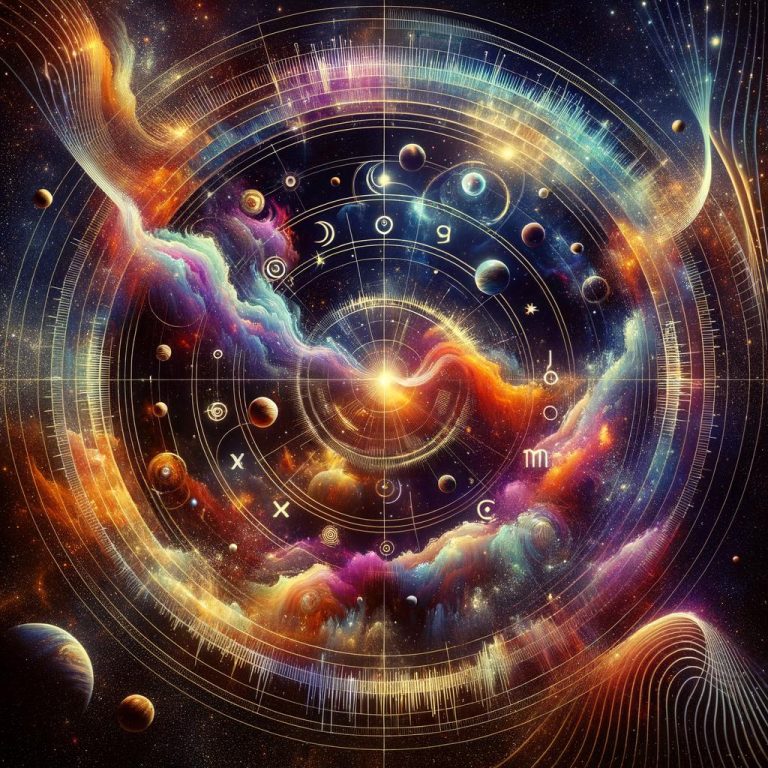 connessione tra i movimenti celesti e le leggi della fisica quantistica