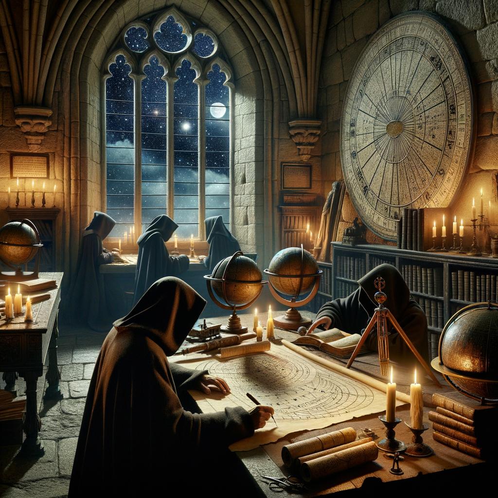 Astrologia Nel Medioevo 1 Scopri l'importanza dell'astrologia nel Medioevo attraverso antichi testi e trattati astronomici