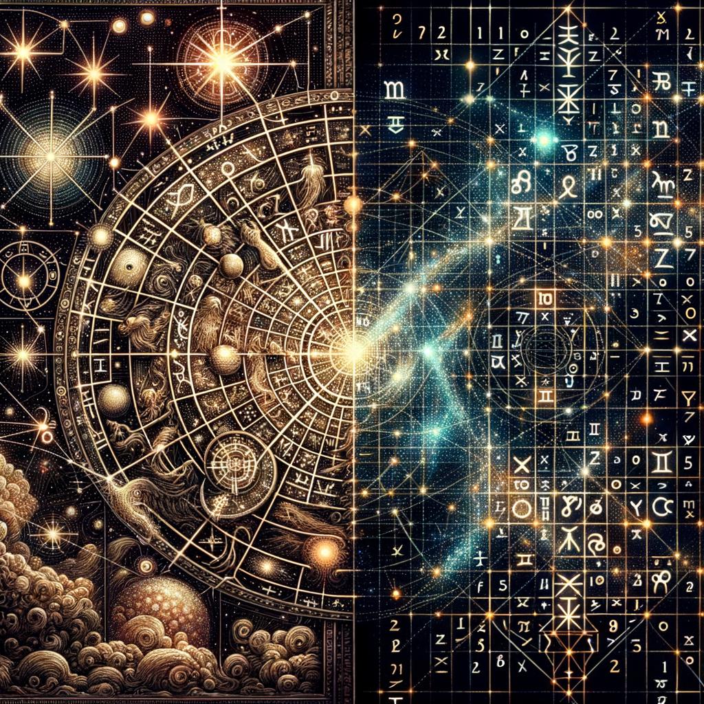 Scopri come l'astrologia e la numerologia interagiscono tra loro per rivelare il tuo destino astrale