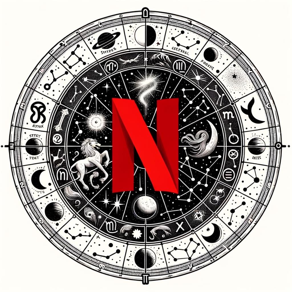 Scopri cosa ti riserva il futuro guardando serie su Netflix, in modo astrologicamente divertente