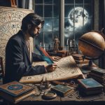 Astrologo O Astronomo Consulta l'astrologo per consigli sul futuro; l'astronomo studia il cielo stellato con precisione scientifica