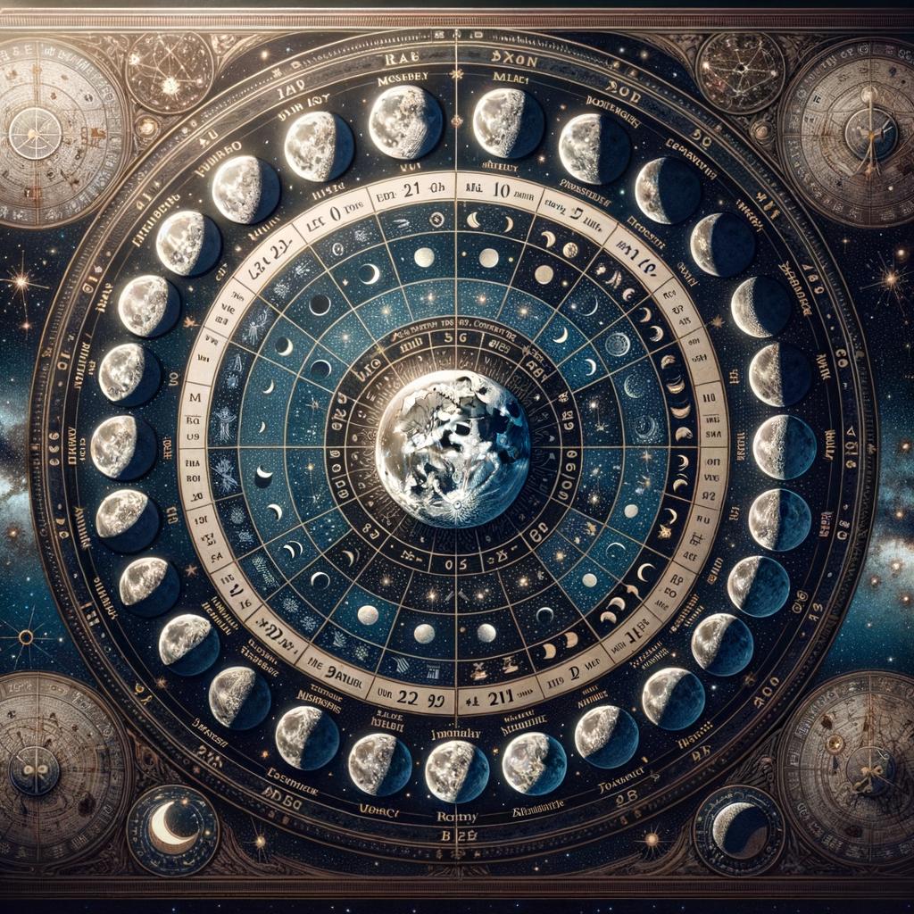 Scopri il potere del CALENDARIO LUNARE ASTROLOGICO per guidare le tue azioni quotidiane