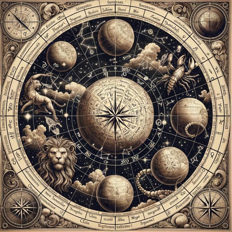 Esplora la tua carta natale con una dettagliata cartografia astrologica personalizzata