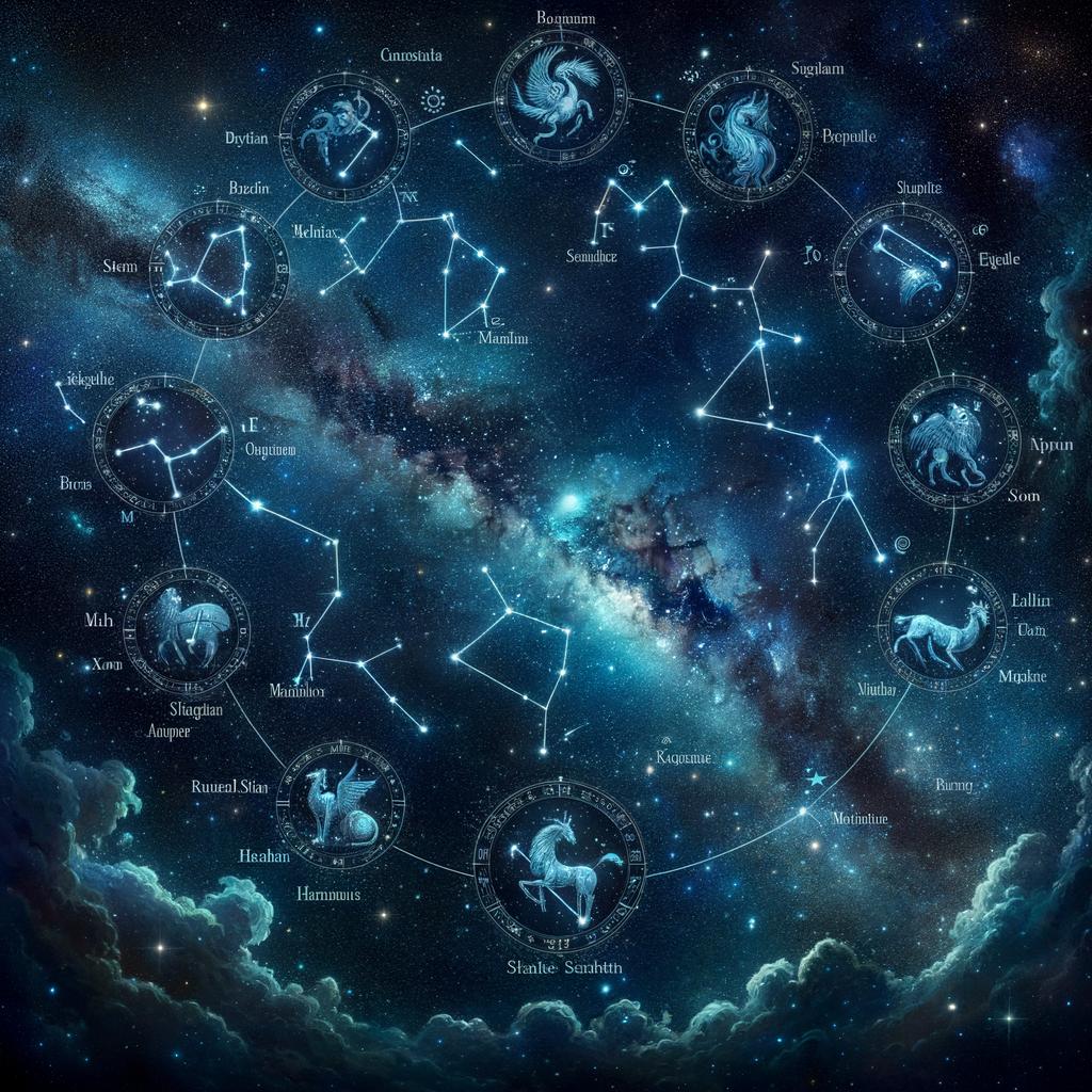 Costellazioni Astrologiche 1 Scopri le caratteristiche delle costellazioni astrologiche e il loro influsso sui segni zodiacali
